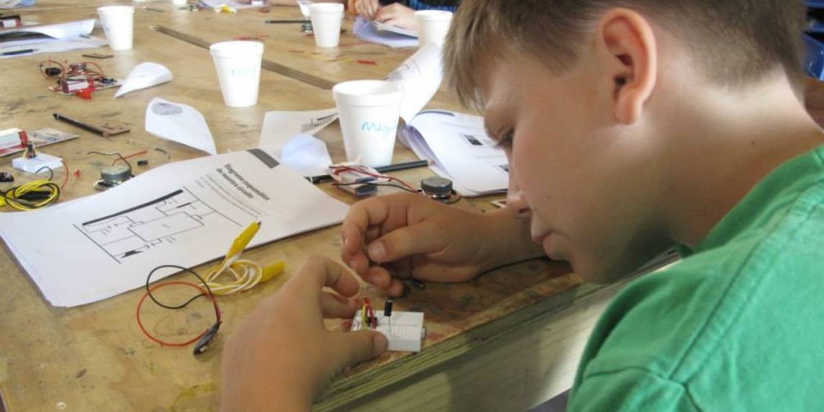 Campamentos de verano para niños maker
