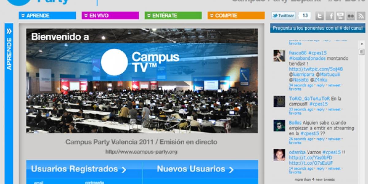 Hoy arranca la Campus Party Valencia 2011