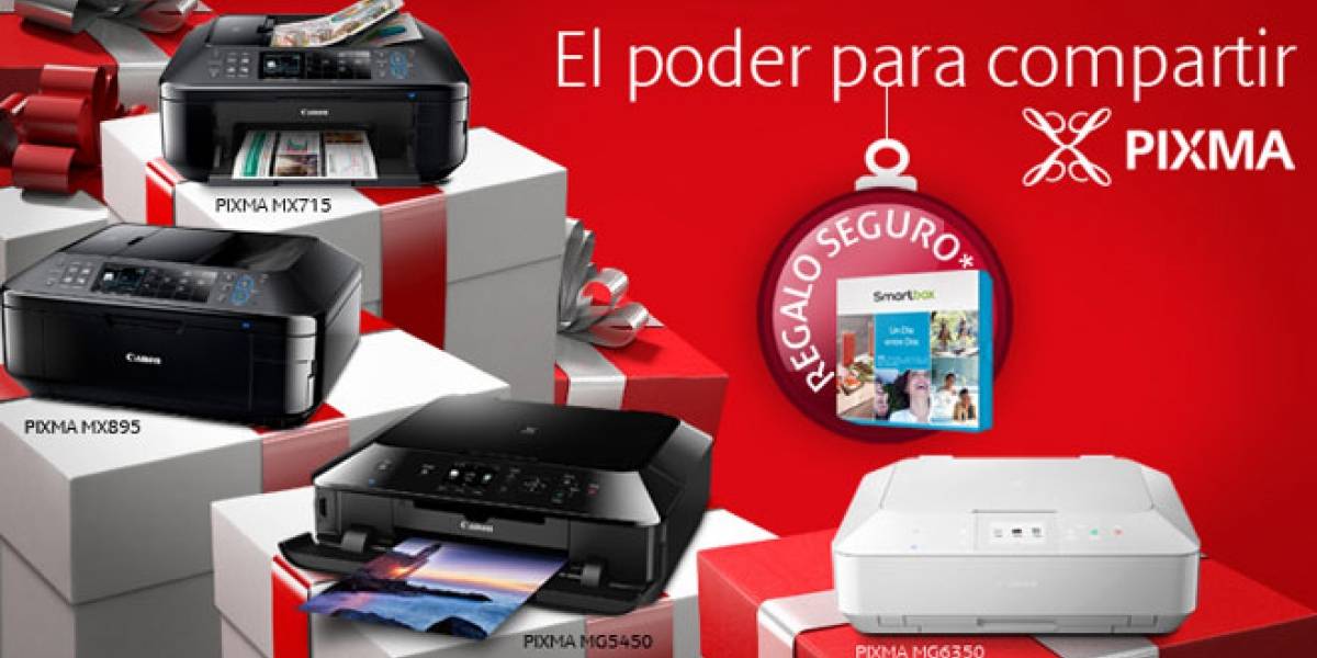 España: Canon te regala el smartbox "Un día entre dos" por la compra de una impresora PIXMA
