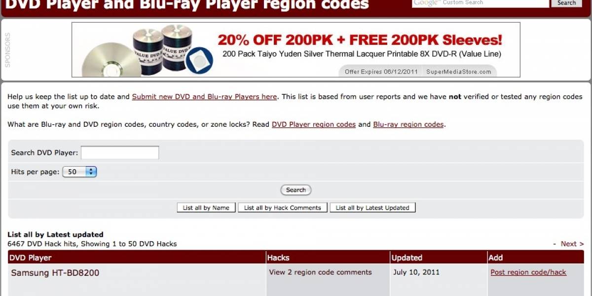 Haz que tus reproductores de DVD y Blu-Ray sean "region free"