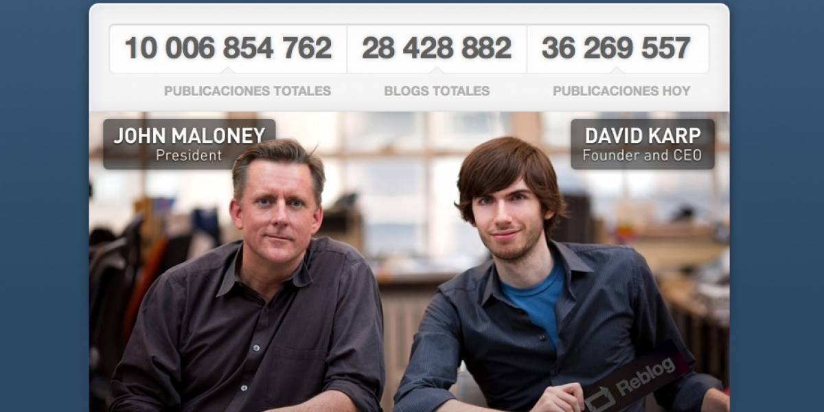 Tumblr llega a los 10 mil millones de posts