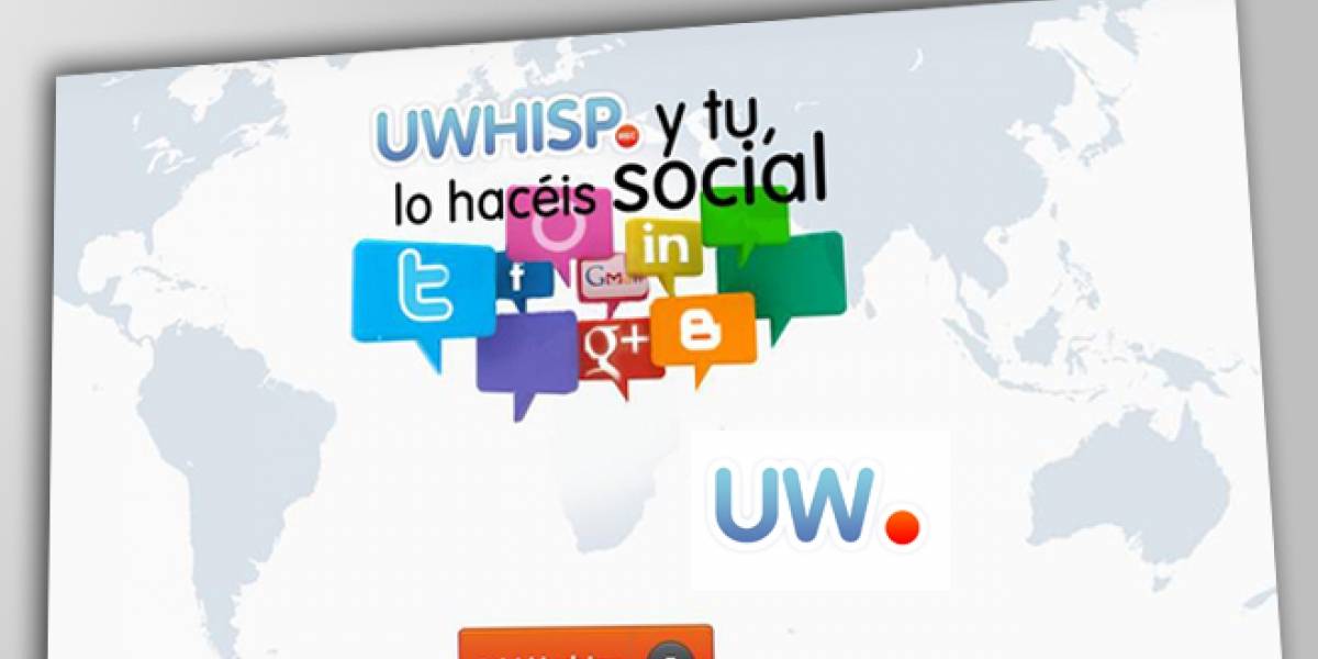 España: UWHISP, mensajes de voz en Facebook, Twitter y otras webs