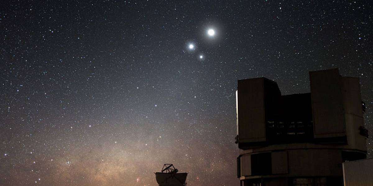 Se podrá observar una conjunción planetaria en los próximos días