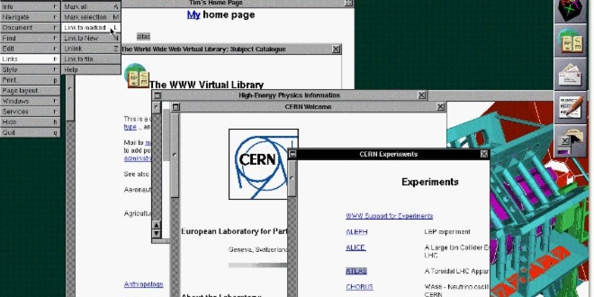 CERN recupera el primer sitio web del mundo en su URL original