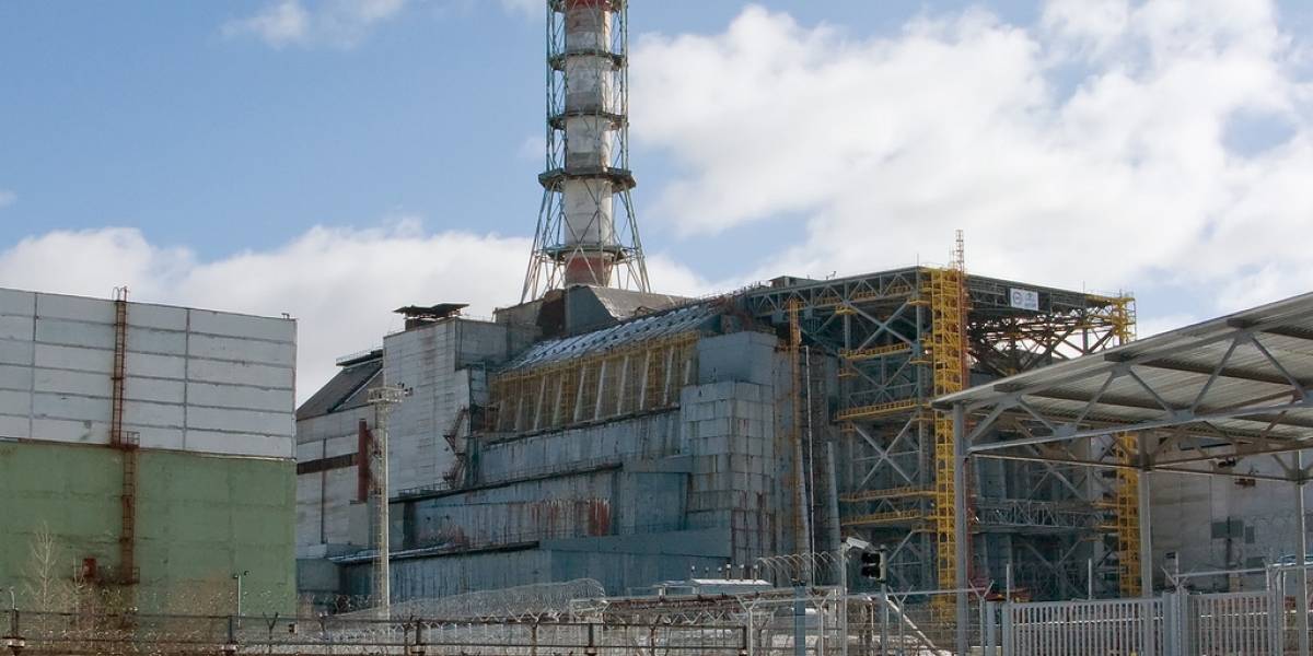 Se derrumbó parte del techo de la planta nuclear de Chernóbil