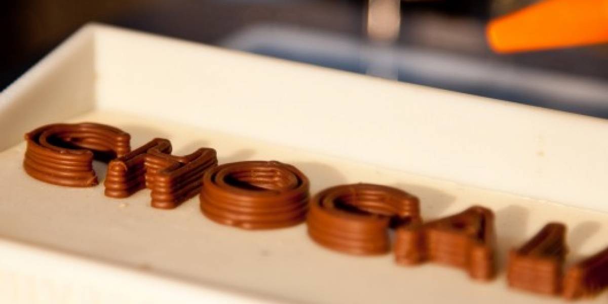 Ahora se puede imprimir en 3D con chocolate