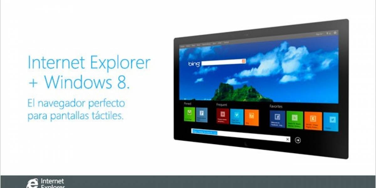 Usa Internet Explorer 10 para navegar y jugar en tu dispositivo táctil