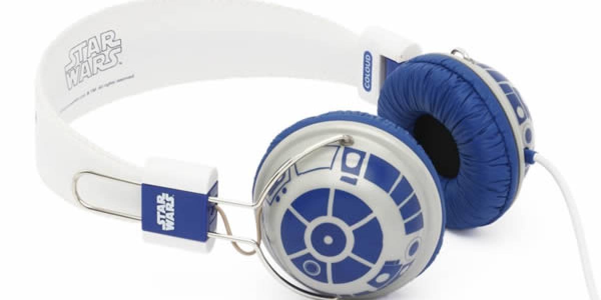 Los picados pueden darle todo el estilo de R2-D2 a sus audífonos