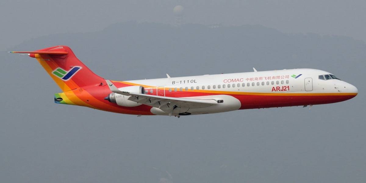 Comac ARJ21-700 es el primer jet comercial hecho en China