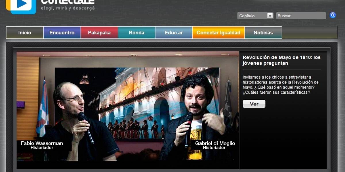 Argentina: Se lanzó Conectate, el portal web con contenidos para estudiantes