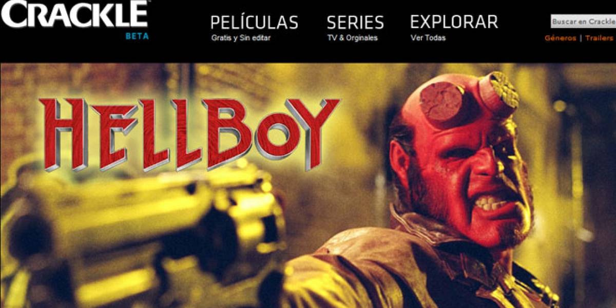 Sony Pictures lanza en Latinoamérica su servicio de entretenimiento en línea Crackle