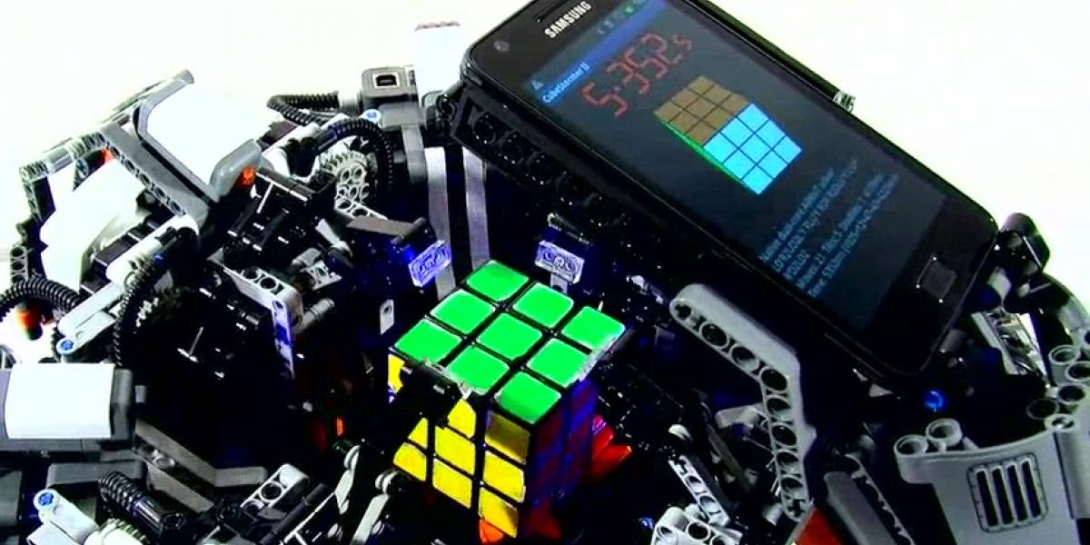 Una máquina ya resuelve el cubo Rubik más rápido que el mejor hombre