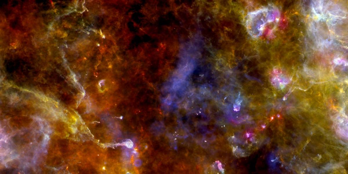 Telescopio Herschel capta imagen de Cygnus-X, donde nacen nuevas estrellas masivas