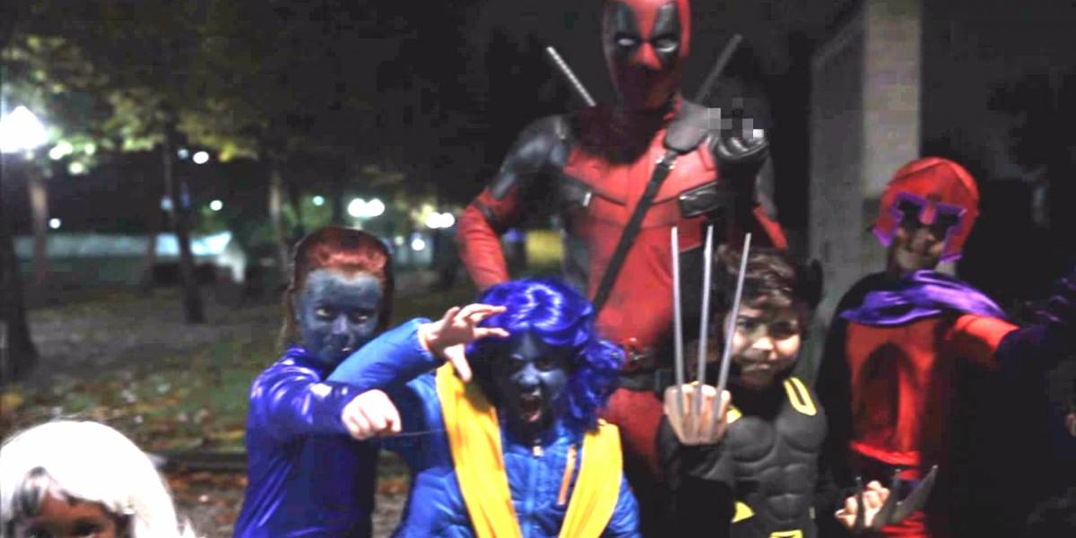 Deadpool se divierte en este genial promo de Halloween