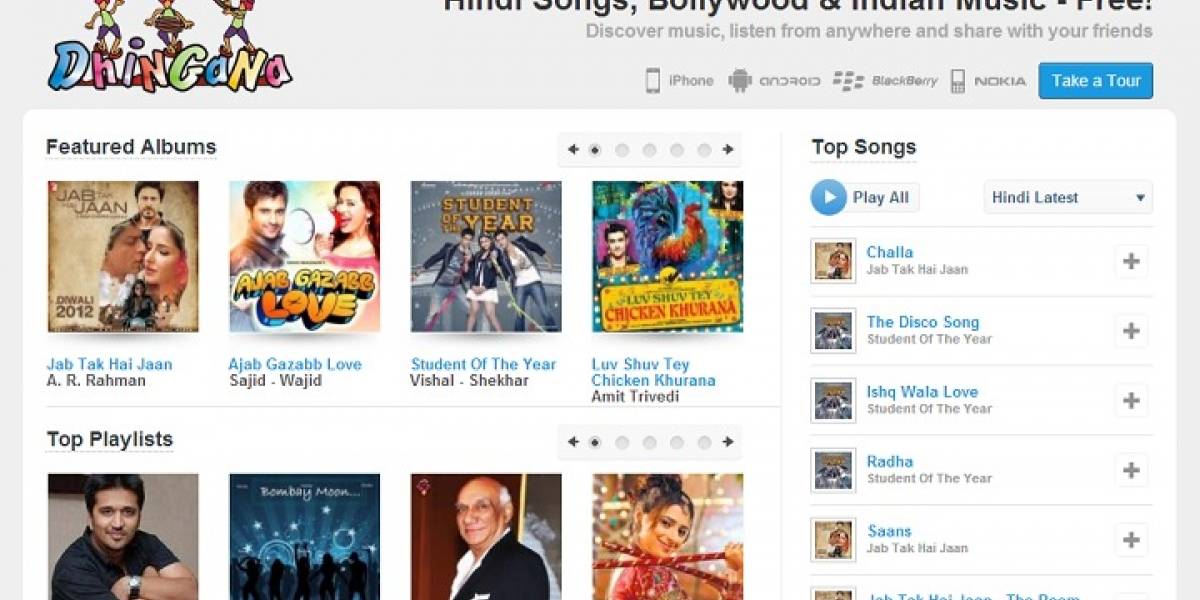 Dhingana, el servicio de streaming de música india recauda US$7 millones