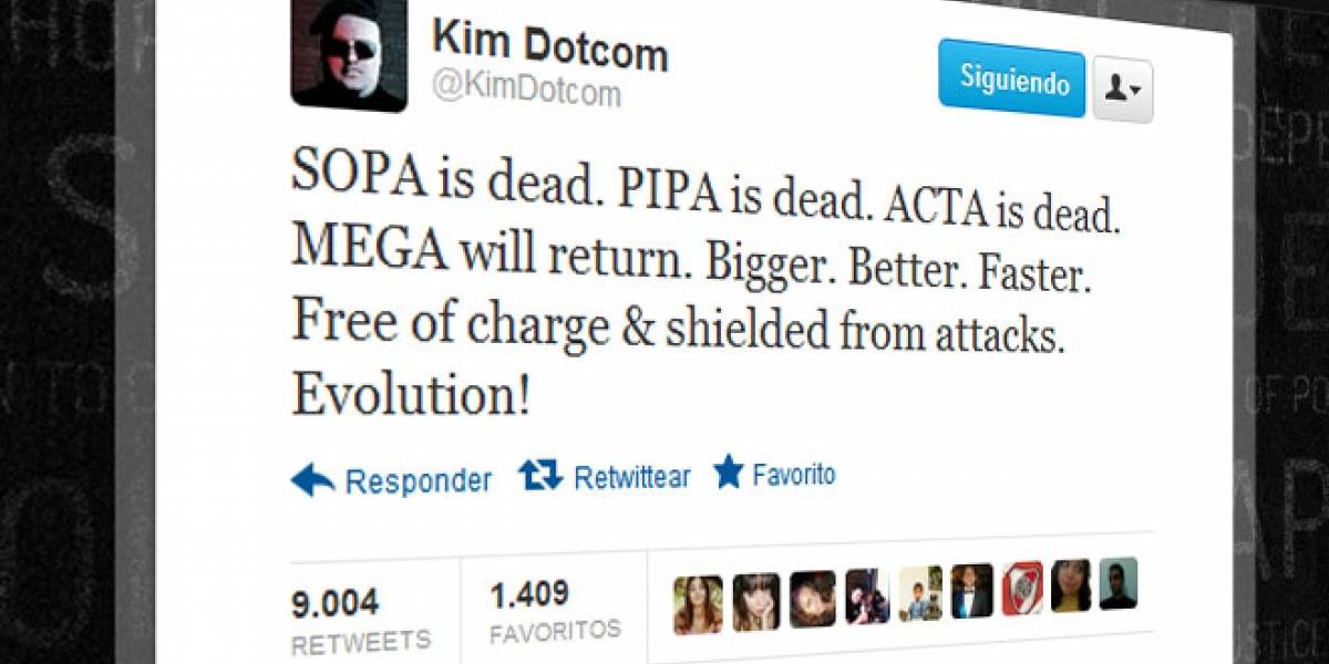 Dotcom: Megaupload volverá más grande, mejor y más rápido