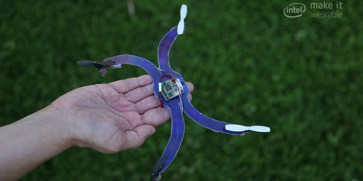 Un dron en tu muñeca para hacerte fotos y seguirte