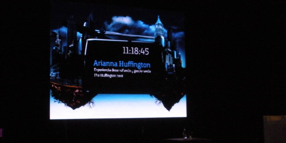 Arianna Huffington en Conecta 2010