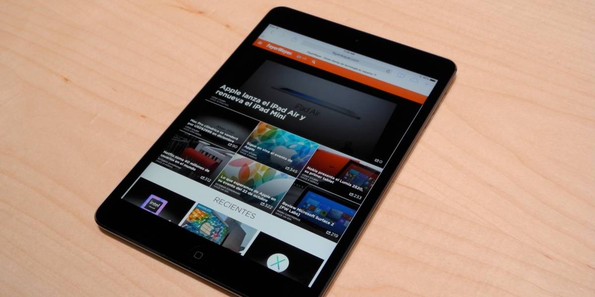 iPad Mini Retina ya a la venta