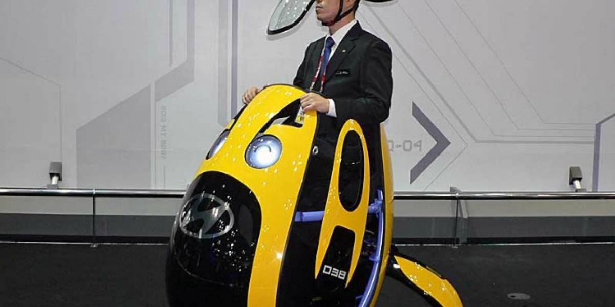 Hyundai E4U, un huevomóvil para transporte personal
