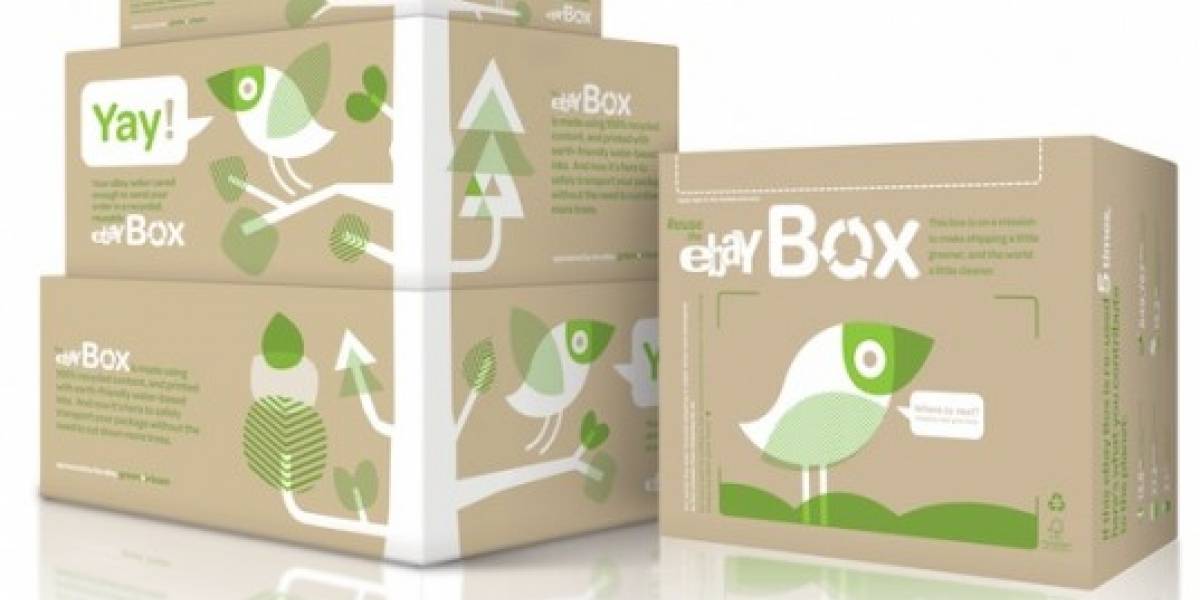eBay se pone verde a la hora de empaquetar