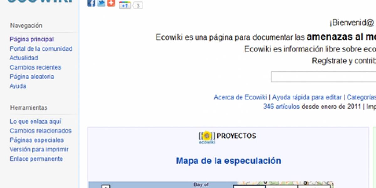 Ecowiki: La 'Wikipedia' española para defender el ambiente