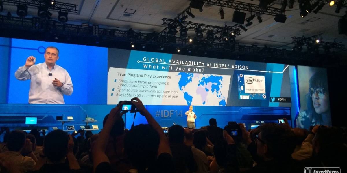 Intel pone a la venta Edison, un pequeño PC compatible con Arduino #IDF14