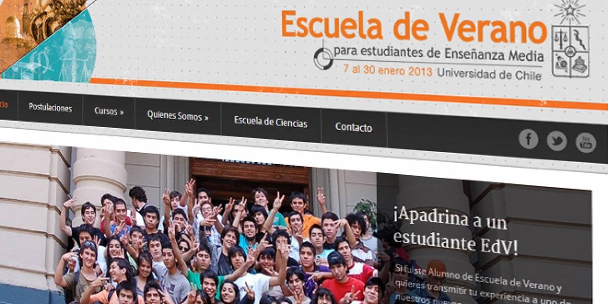 Chile: Postulaciones a la Escuela de Verano de la U. de Chile cierran este domingo