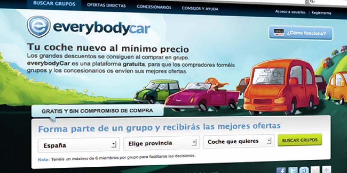 EverybodyCar: Una plataforma de compra colectiva de vehículos con acento español