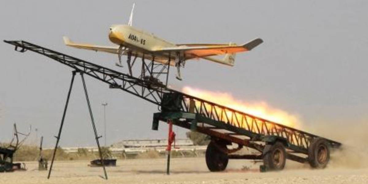 Irán está experimentando con drones kamikaze