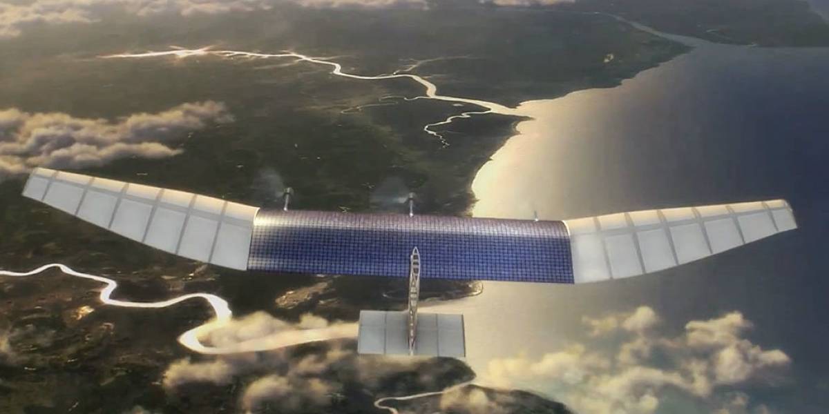 En 2015 comenzarán las pruebas de los drones de Facebook para repartir Internet