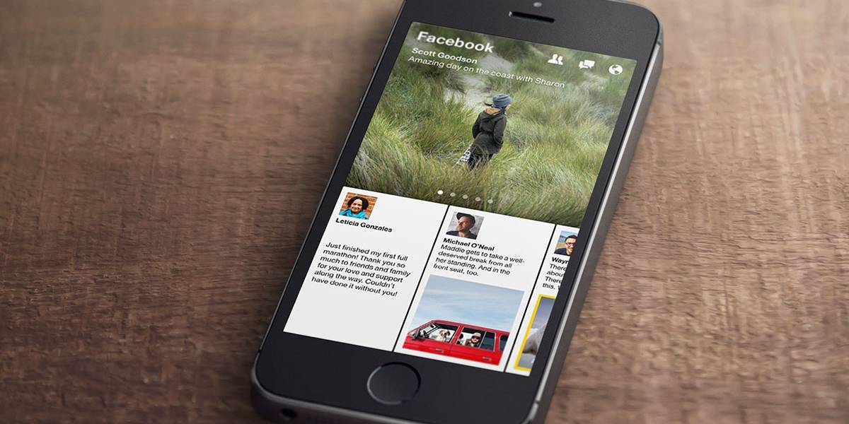 Facebook lanza Paper, lector de noticias para móviles
