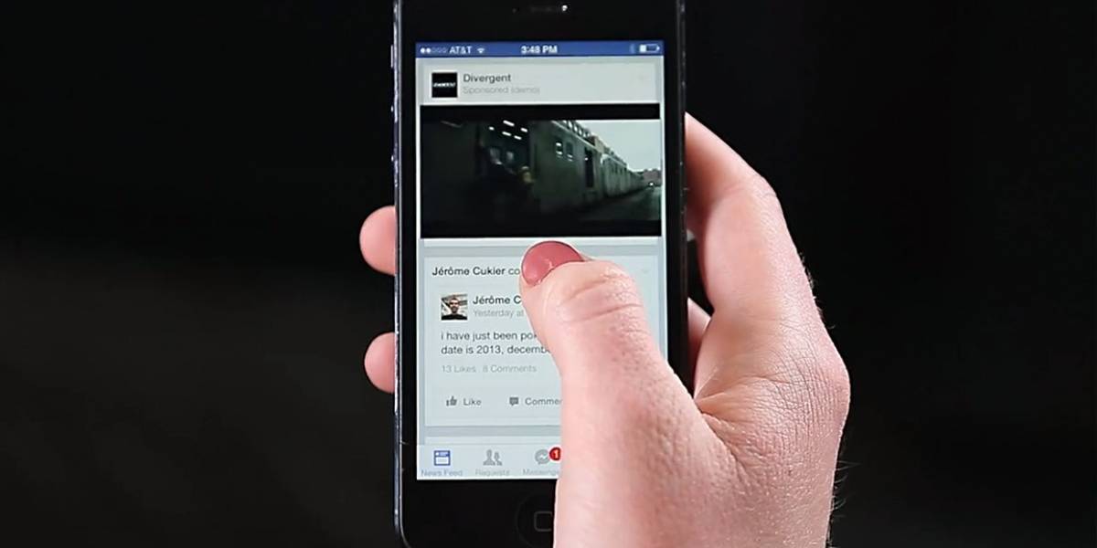 Facebook comienza a ofrecer videos publicitarios en Estados Unidos