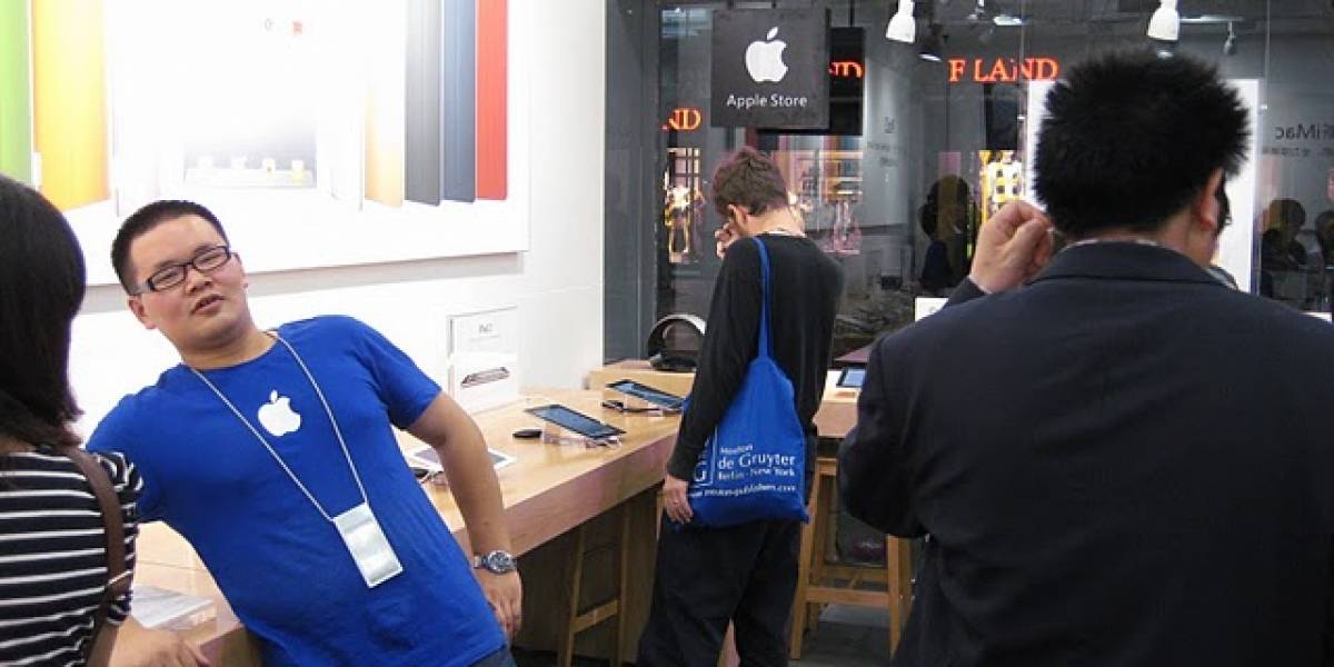 Clientes chinos se enfurecen con la falsa Apple Store
