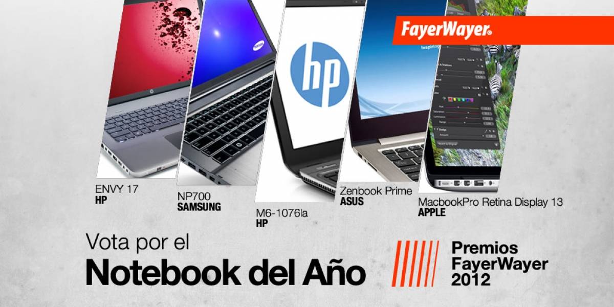 Pila de Oro: Vota por el Mejor Computador Portátil del 2012
