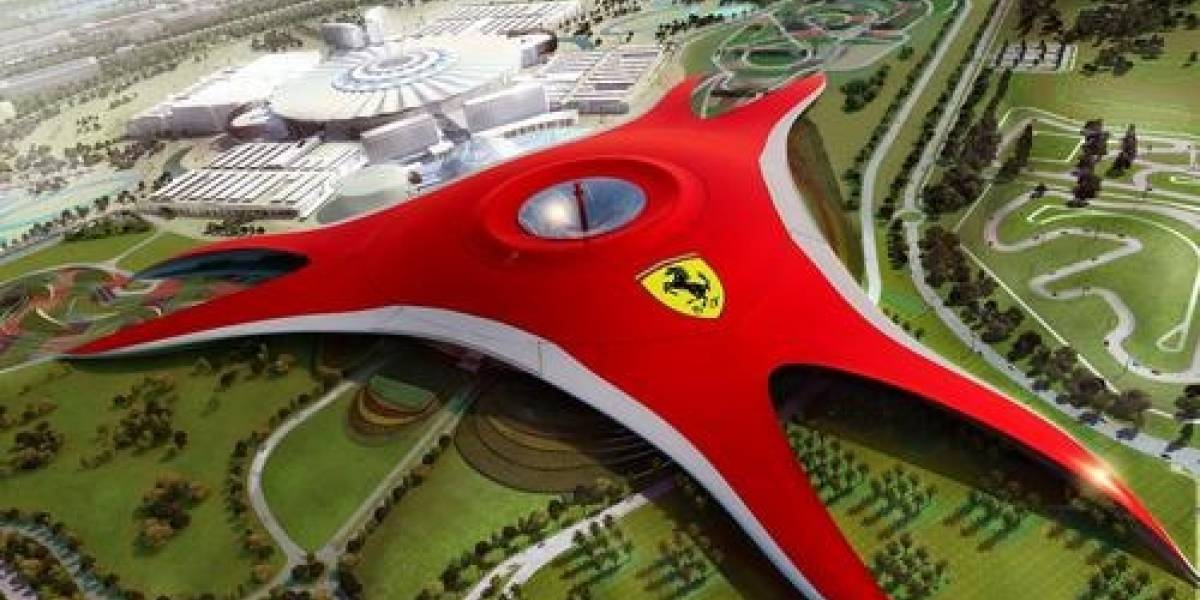 Ferrari instala enorme parque temático en Abu Dhabi