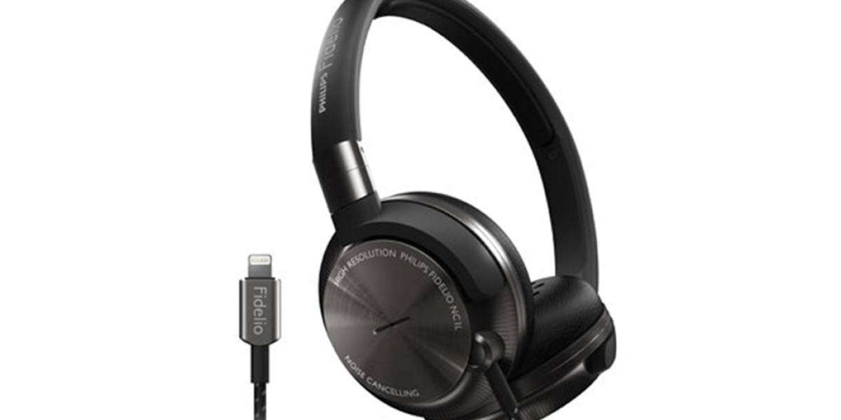 Philips lanza los auriculares Fidelio NC1L con conector Lightning