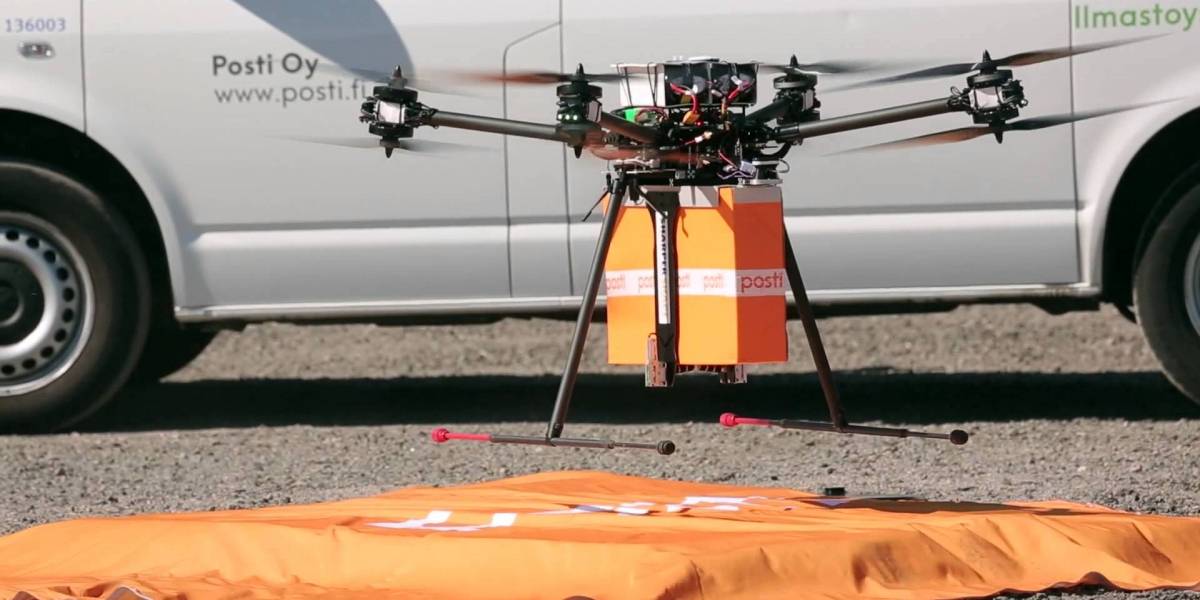 Finlandia inicia pruebas con drones para repartir correo
