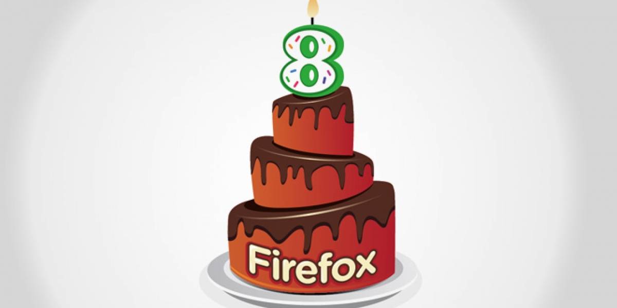 ¡Felices 8 años Firefox!