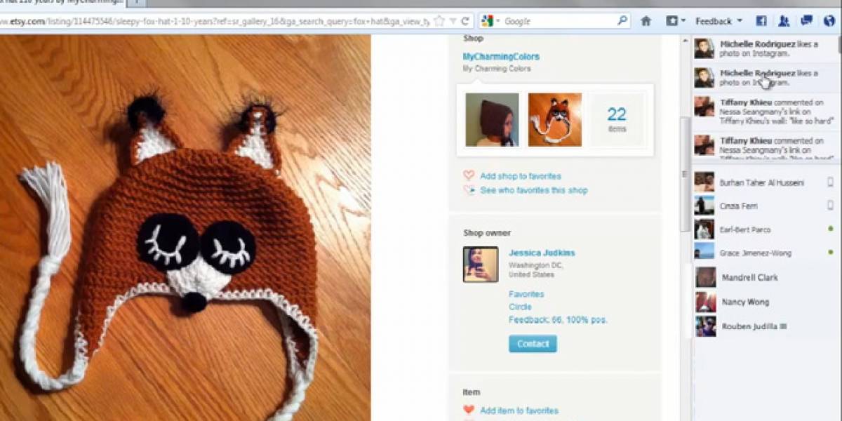 Firefox integra el chat de Facebook en el navegador