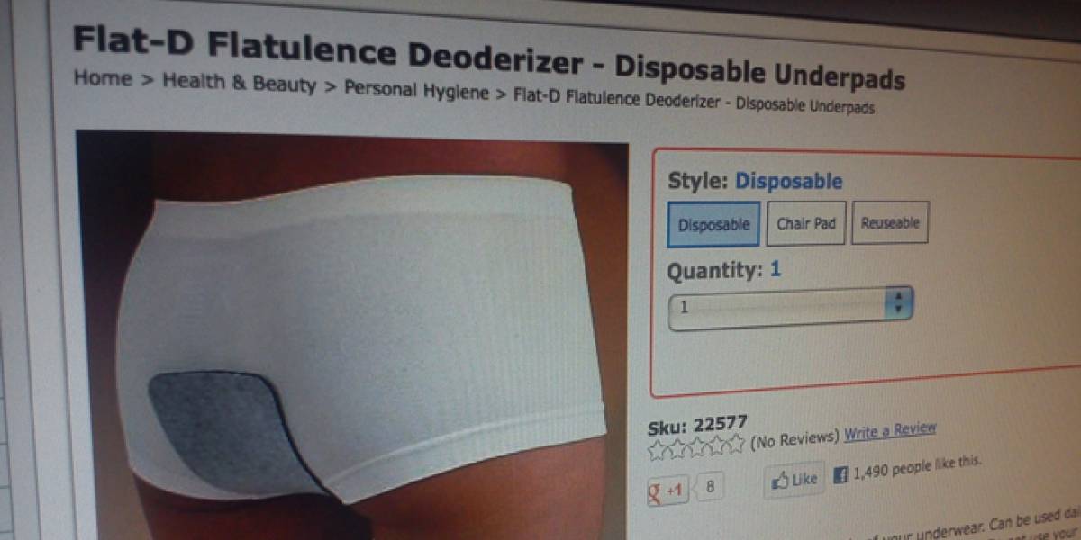 Disfraza el olor de tus flatulencias con este parche-desodorante