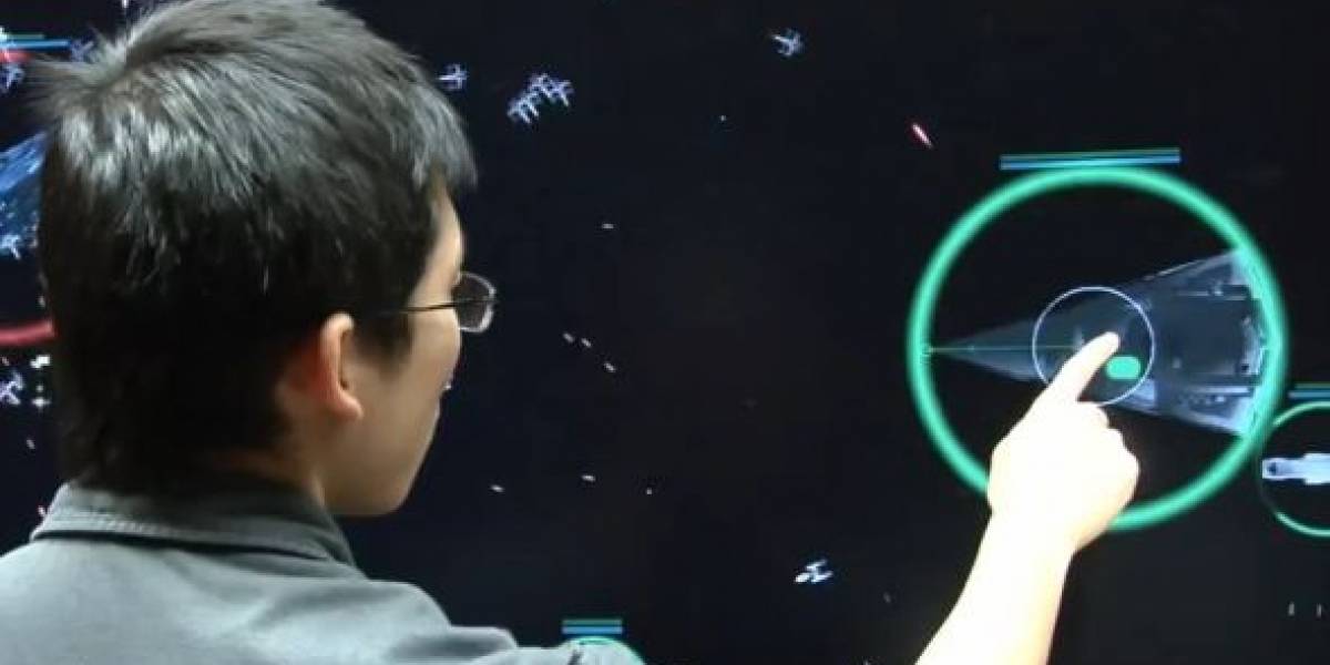 Fleet Commander: jugando Star Wars en una pantalla de 6 metros