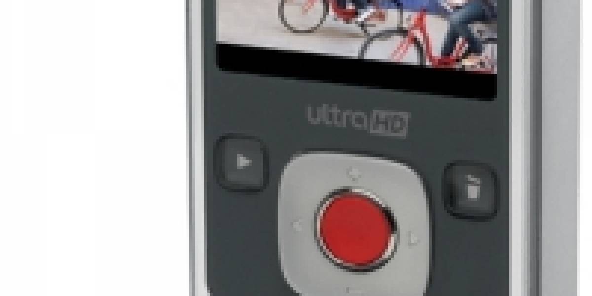 Flip UltraHD filma hasta 2 horas en alta definición