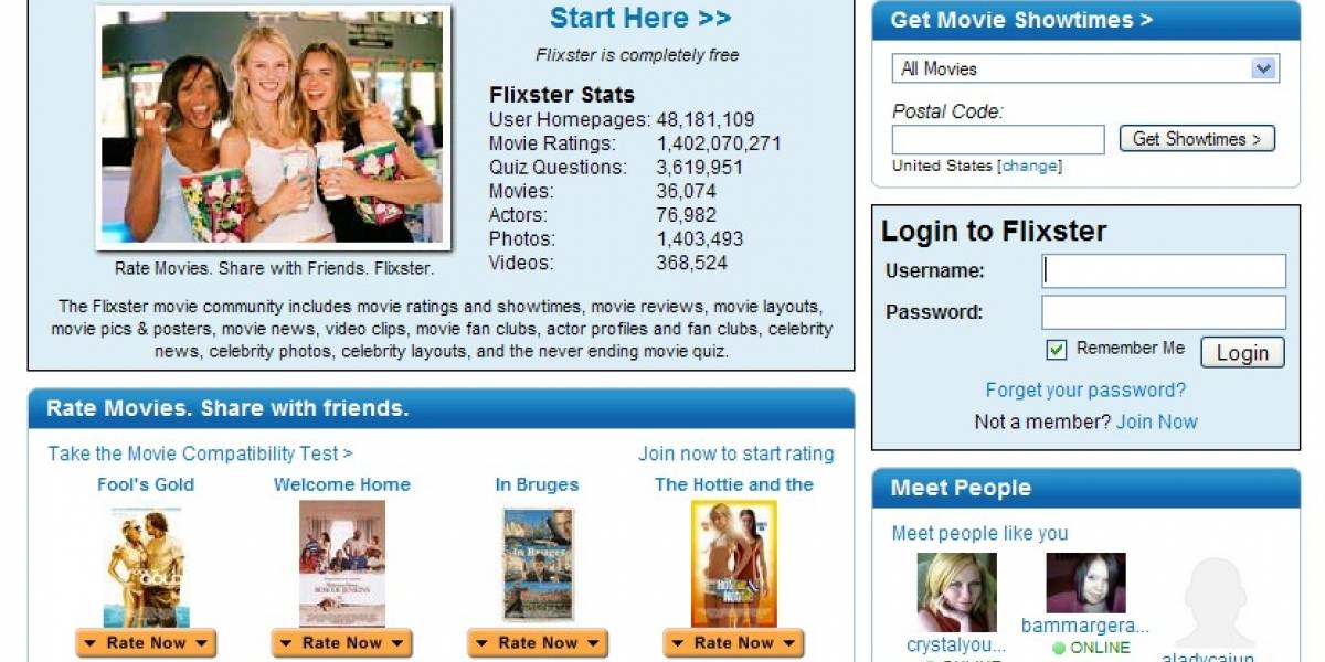 Flixter y Rotten Tomatoes son ahora de Time Warner