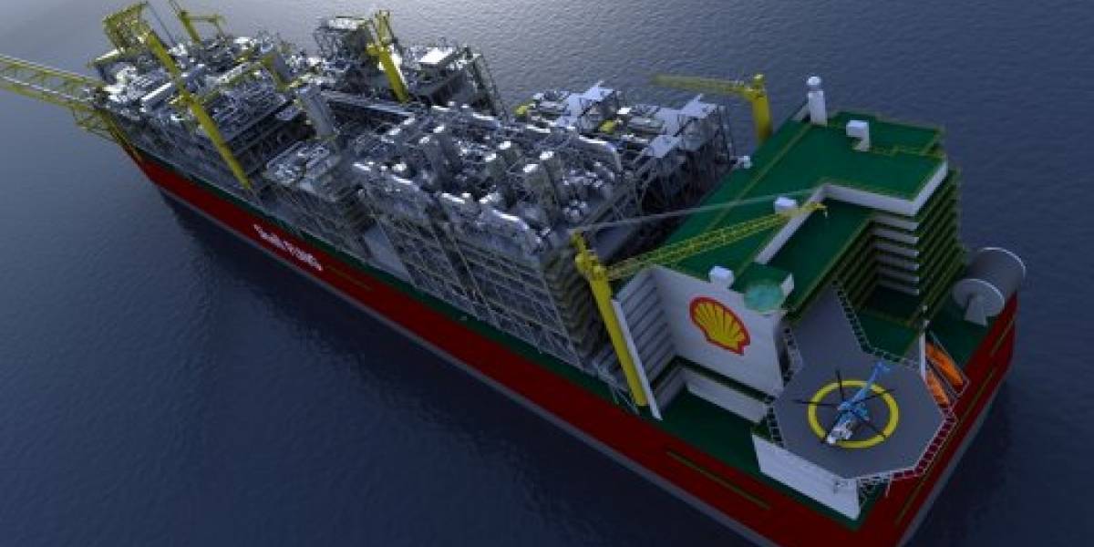 Shell quiere construir el barco más grande del mundo