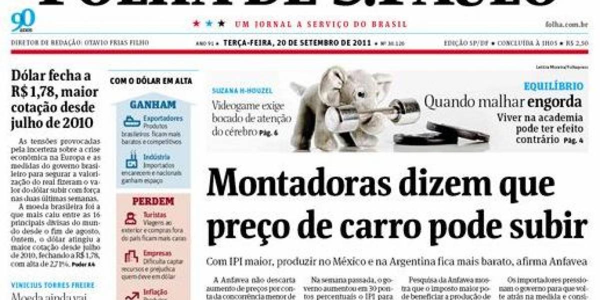 El periódico brasileño Folha de São Paulo lanza sitio de denuncias similar a Wikileaks