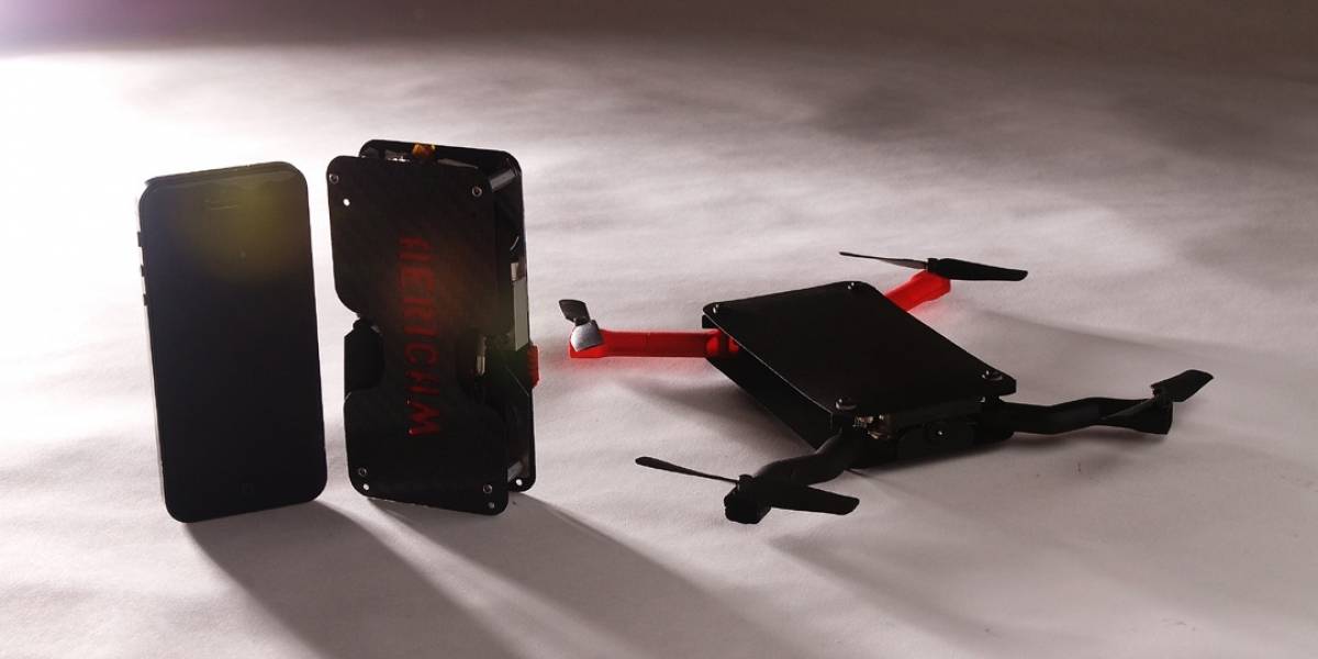Dron de bolsillo busca fondos en Kickstarter