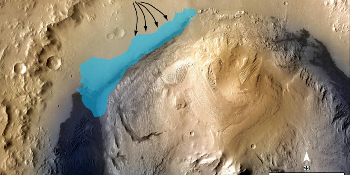 Lago marciano fue muy parecido a la Tierra en sus inicios, según análisis de Curiosity
