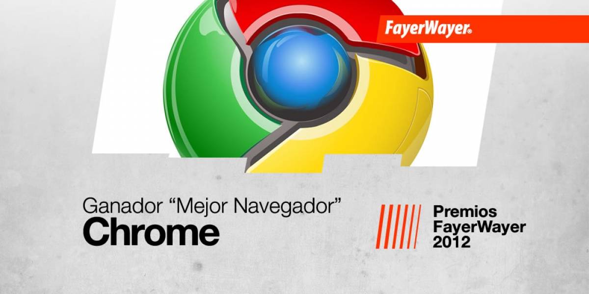 Chrome es el Navegador del año 2012