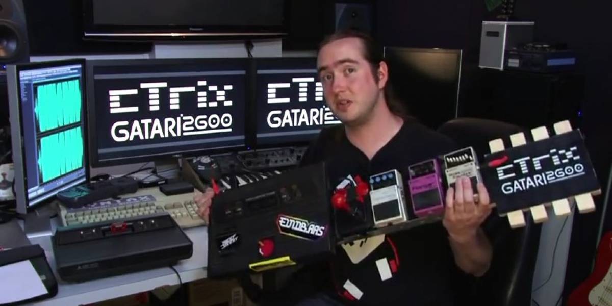 gAtari 2600: La guitarra de 8 bits para convertirte en un héroe de la guitarra geek